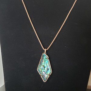 Gorgeous Kendra Scott Abalone Pendant Necklace